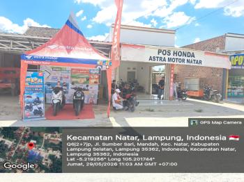 ASTRA MOTOR NATAR HADIRKAN POS HONDA UNTUK LAYANAN LEBIH DEKAT DENGAN MASYARAKAT